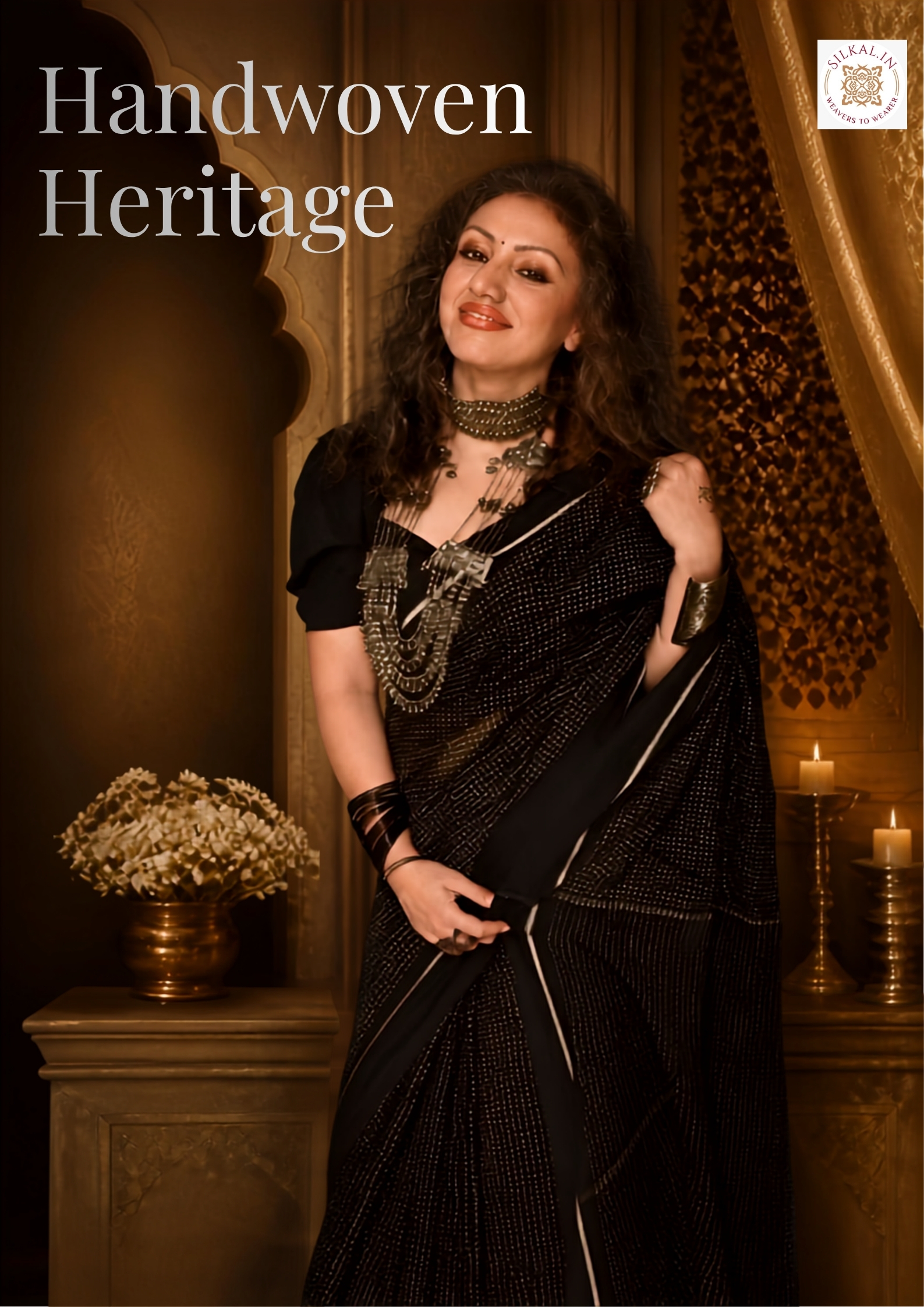 Handloom Ilkal saree